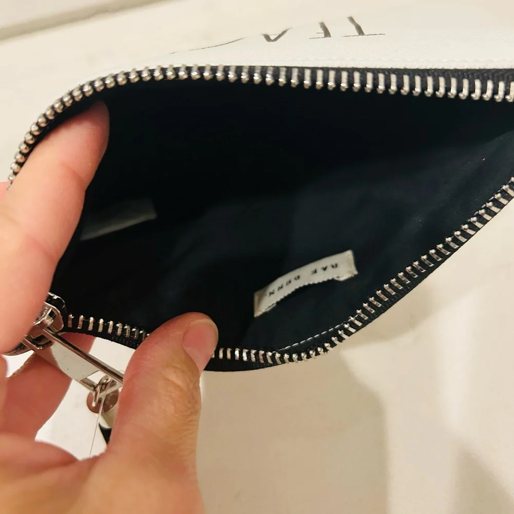 Rae Dunn White Teacher's Essentials Pouch